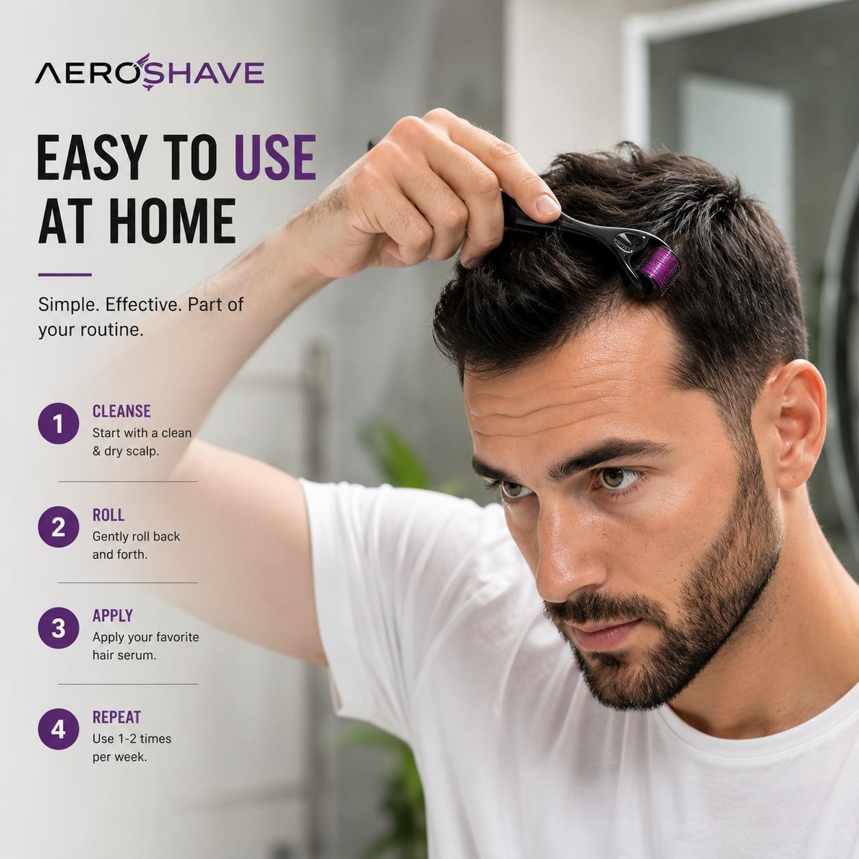 Your Serum Belongs on Your Scalp. Not Your Forehead.