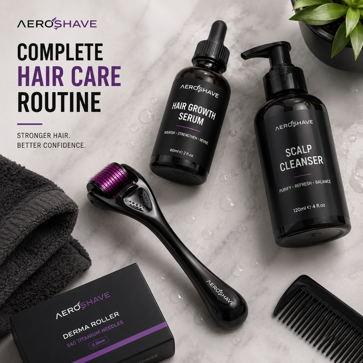Your Serum Belongs on Your Scalp. Not Your Forehead.