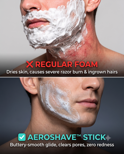 AeroShave™ 2-in-1 Shave & Cleanse Stick