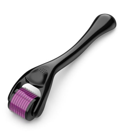 AeroShave Dermaroller — Scalp & Beard | 540 Titanium Micro-Needles 0.5 mm
